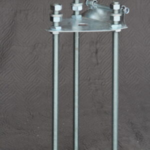 Vėliavos stiebo ankerinė dalis